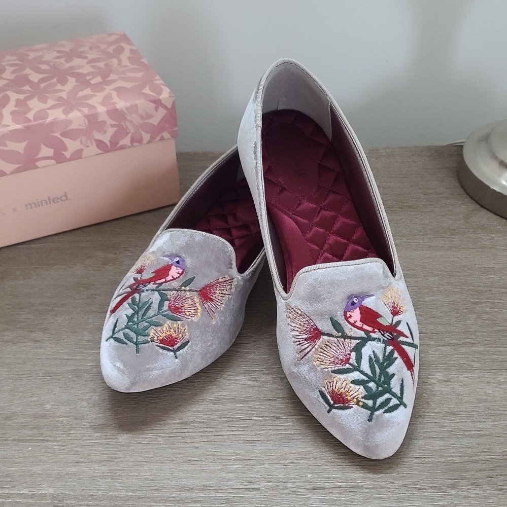 Birdies × Minted flats